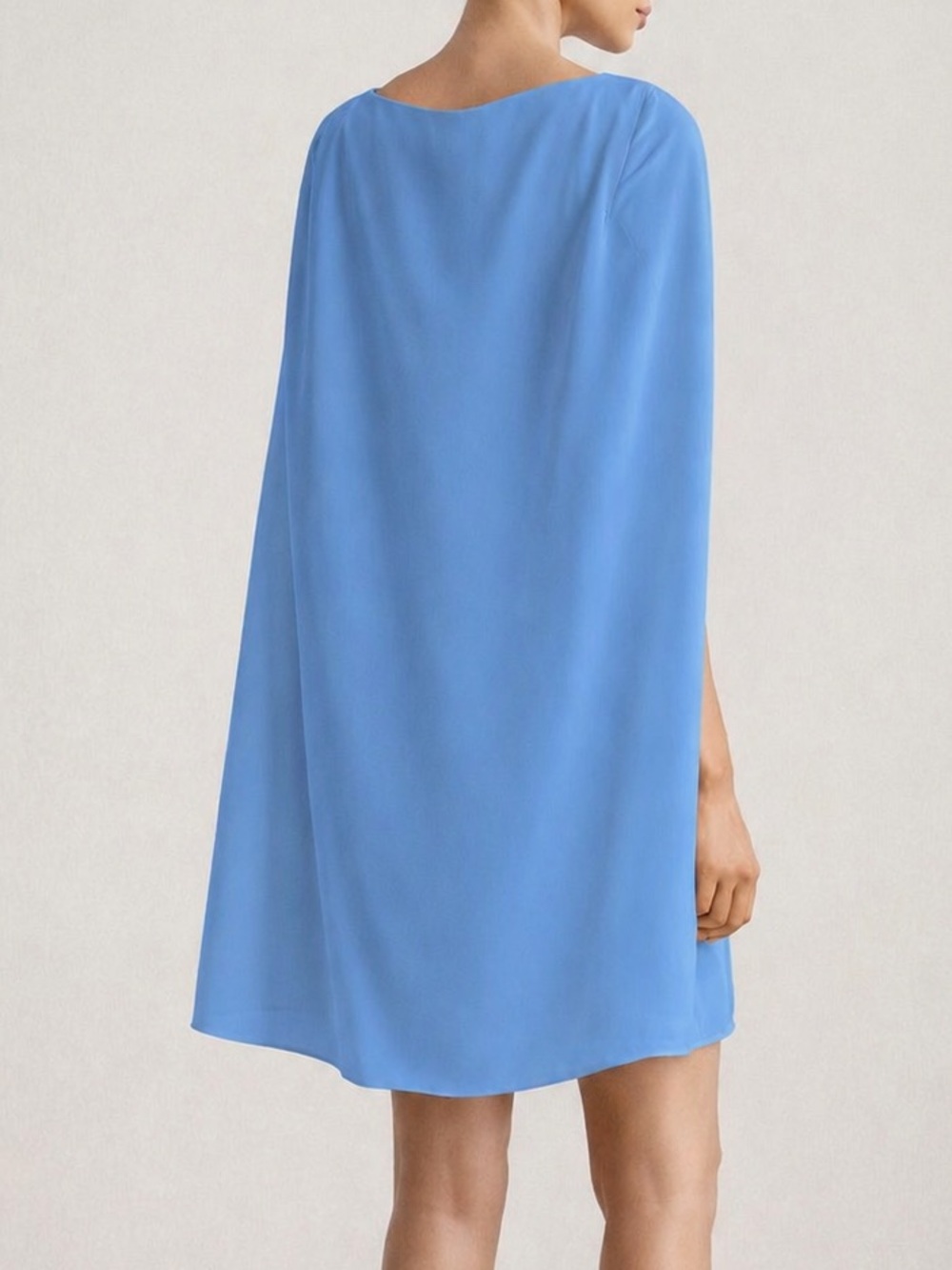 🆕✨ Lauren Ralph Lauren Blue Mini Dress Elegant Cocktail Party Bridal Size 6 - Picture 3 of 17